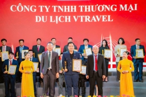 vtravel khang dinh vi the top 100 thuong hieu dan dau viet nam 2026   nang tam trai nghiem du lich toan dien